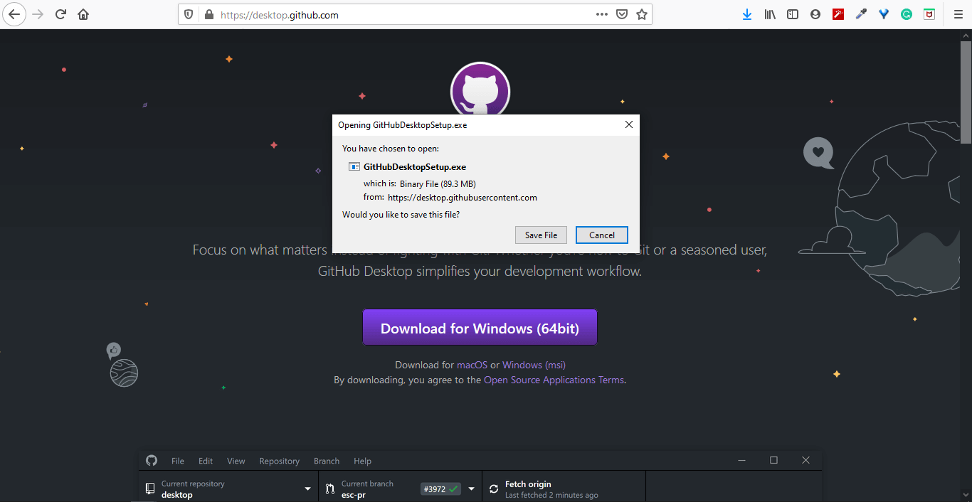 Download Github Desktop